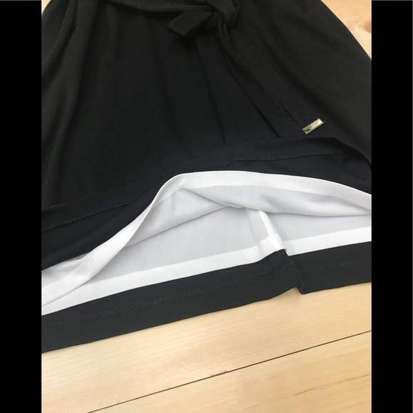 🌹Ellen Tracy thicker dress black/brown/off-white - Picture 5 of 8